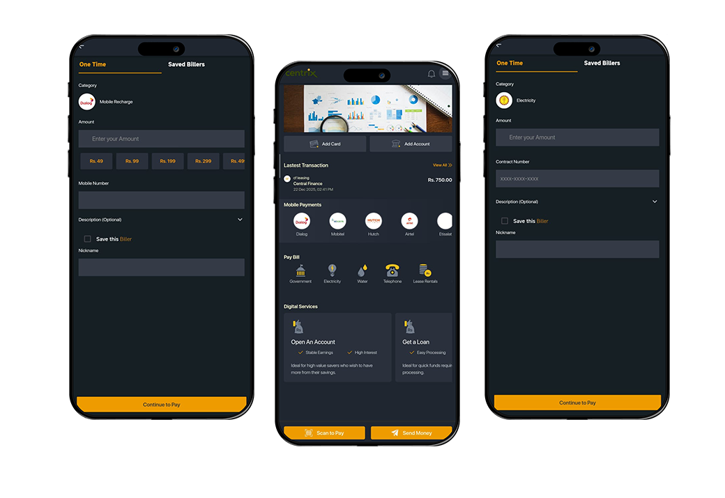 Centrix app preview